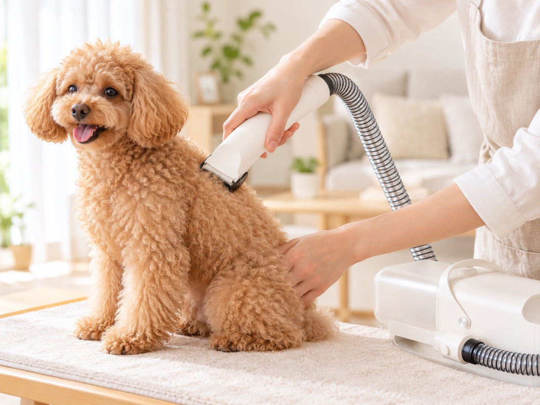 伸び続ける毛の犬のおうちカット｜トイプードル・シーズー・マルチーズなど