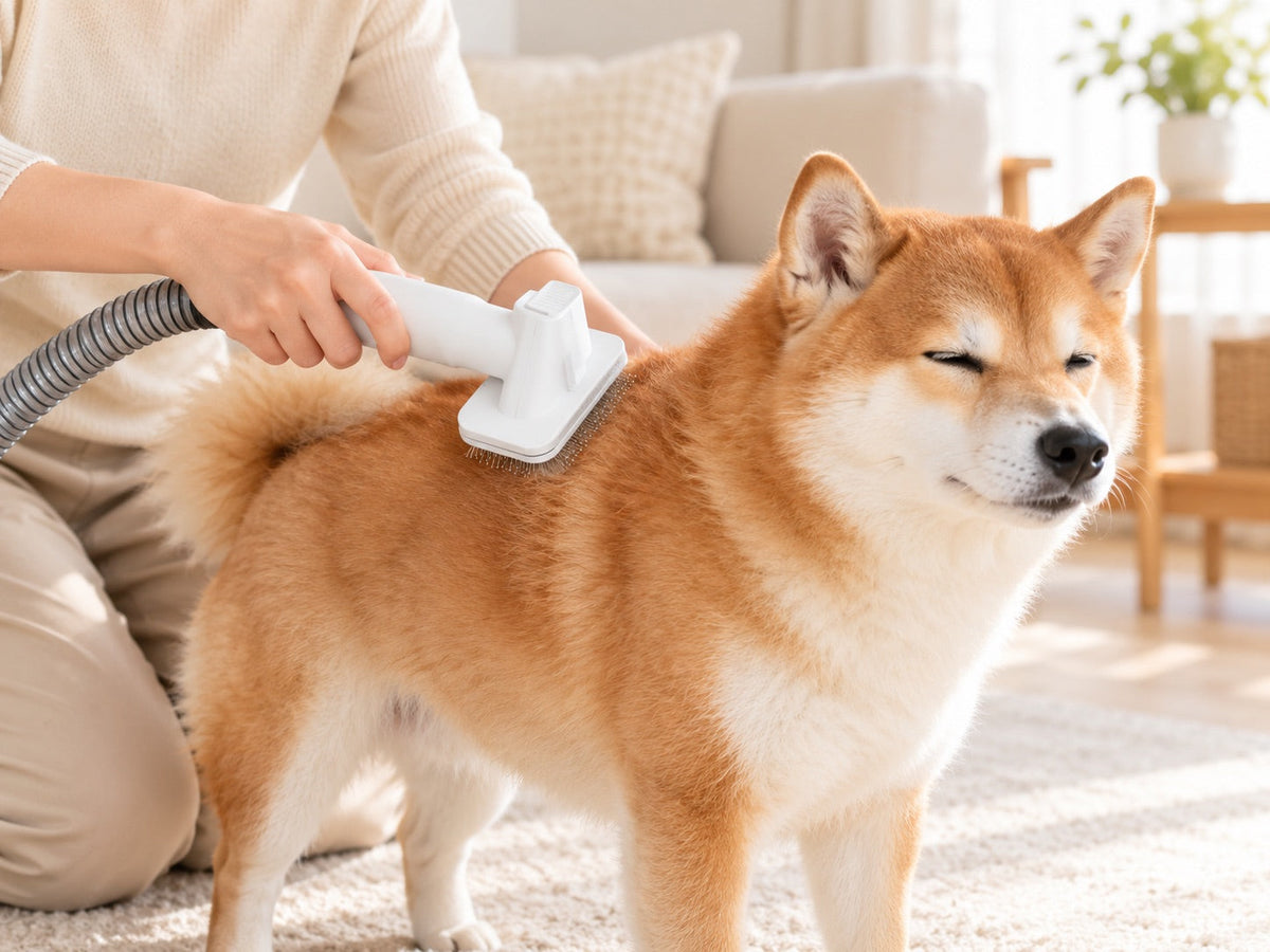 ダブルコート短毛犬の換毛期ケア｜柴犬・コーギー・ラブラドールなど