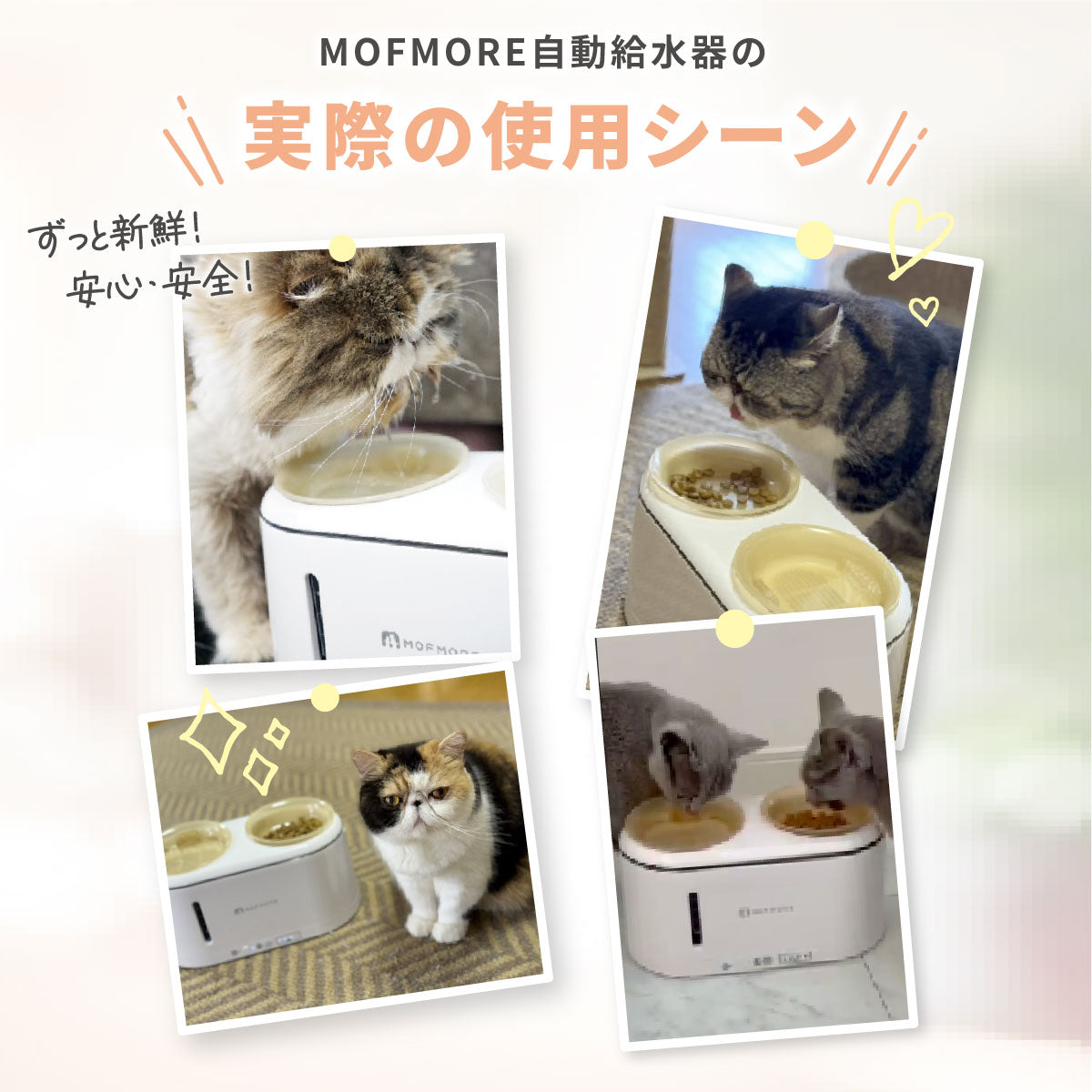 猫・犬用自動給水器